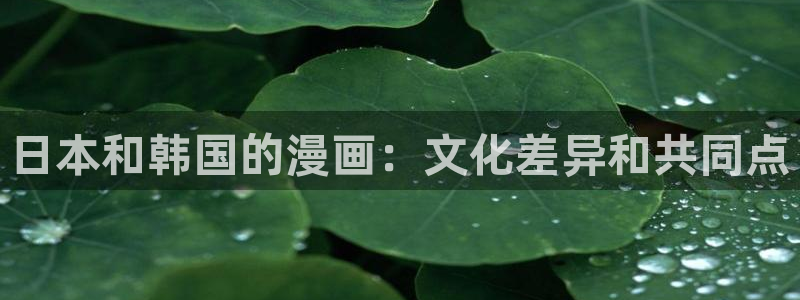 漫蛙如何下载漫画：日本和韩国的漫画：文化差异和共同点