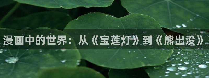 漫蛙漫画免费官网下载：漫画中的世界：从《宝莲灯》到《熊出没》